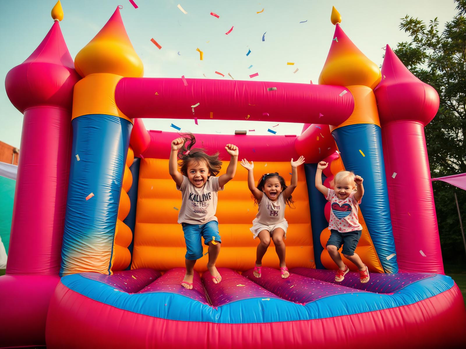 Niños celebrando