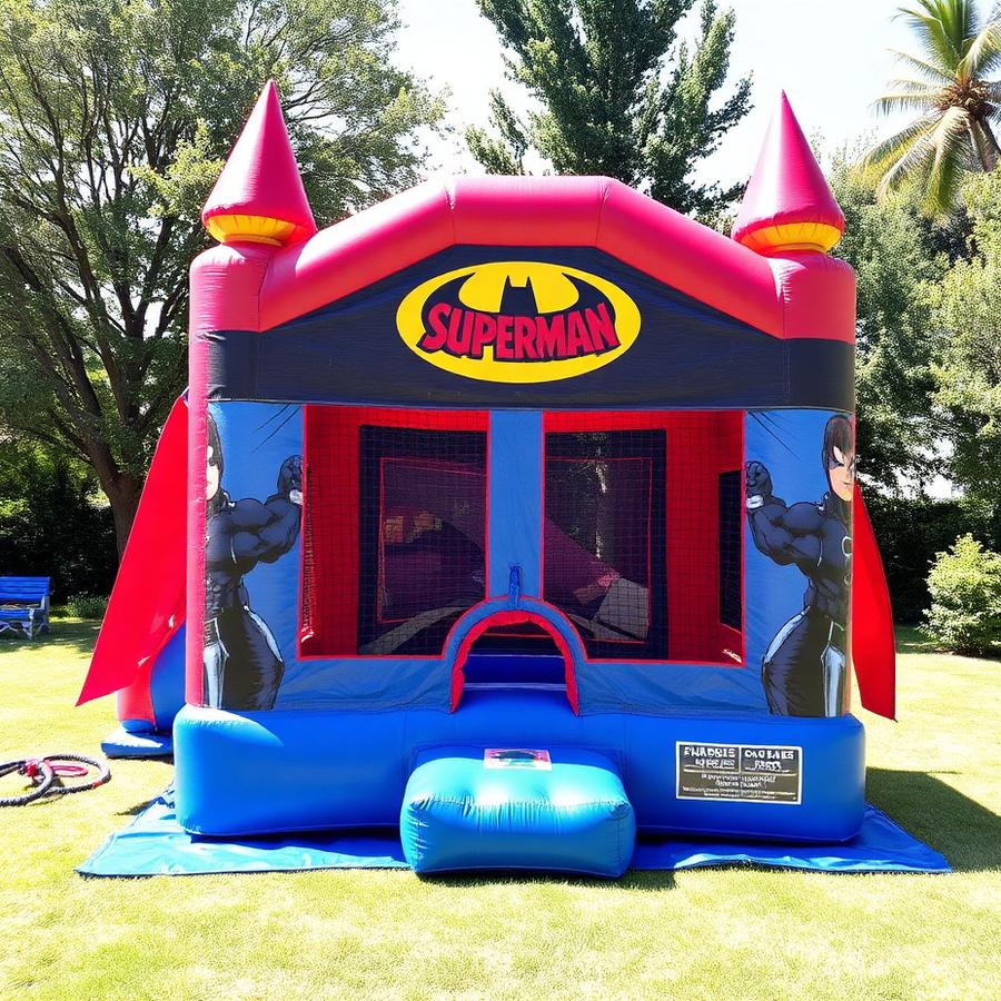 Castillo Hinchable Héroes